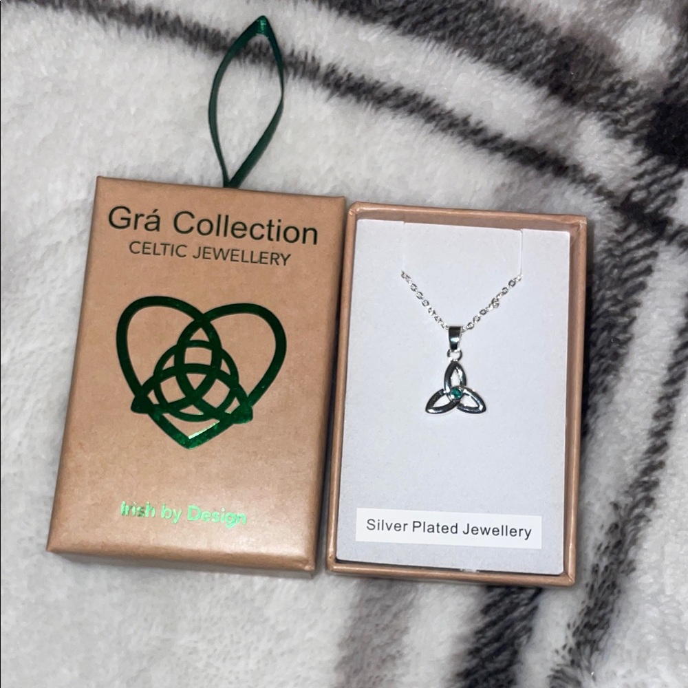 Silver Plated Celtic Necklace
